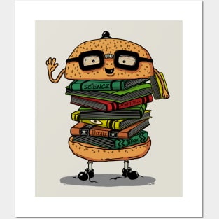 Geek Burger Posters and Art